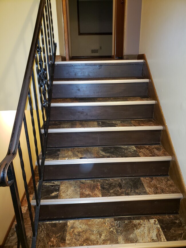 Stairs going to Upper Level - 7948 Ewing Ave N