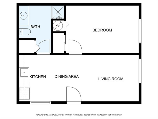 Floorplan - Newly Renovated! Santa Fe Apartments II