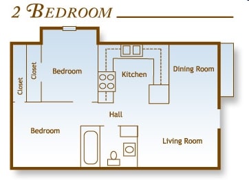 Floorplan - South Central Village Apartments
