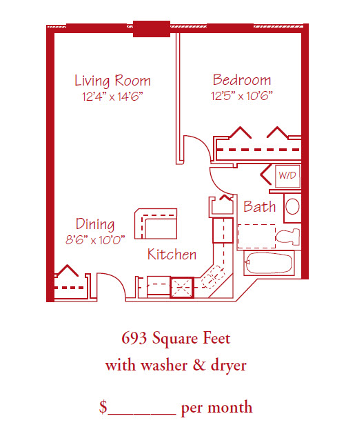 Floorplan - Gateway Terrace Apartments