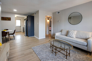 2/1.5 Living Room - The Shift Residences- East Memphis