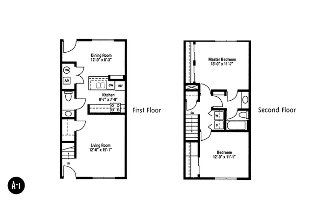 Floorplan - Crawford Square Apartments