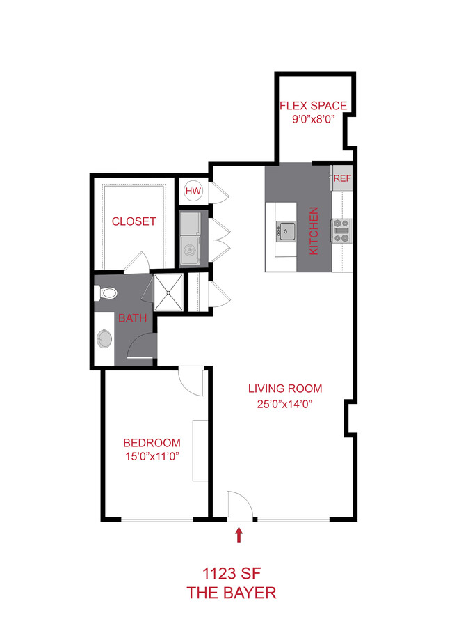 Floorplan - 7/S Denver Haus