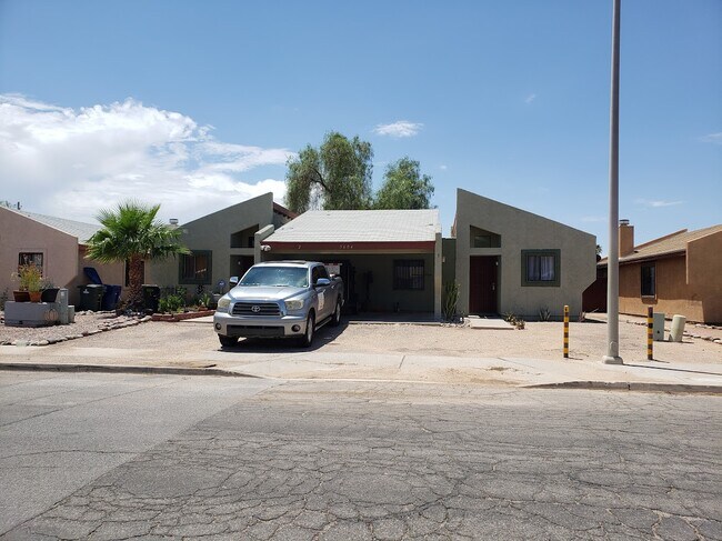 Outside front of duplex - 5604 E 26th St