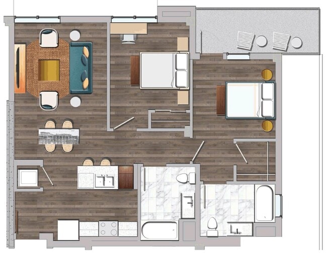 Floorplan - Next on Sixth