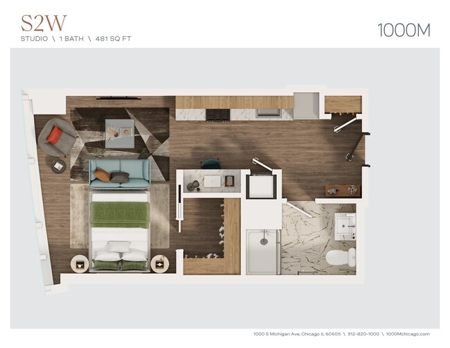 Floorplan - 1000M