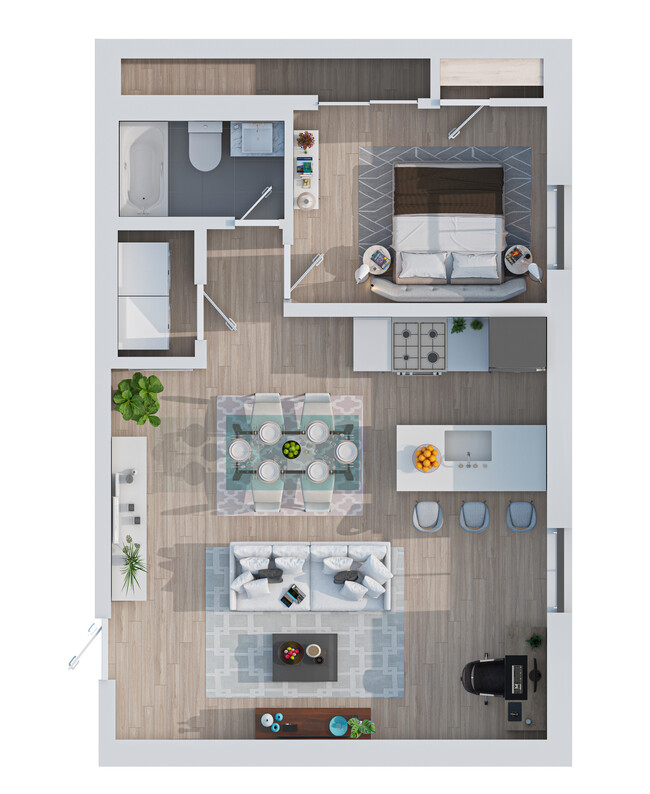 Floorplan - Colonial Flats