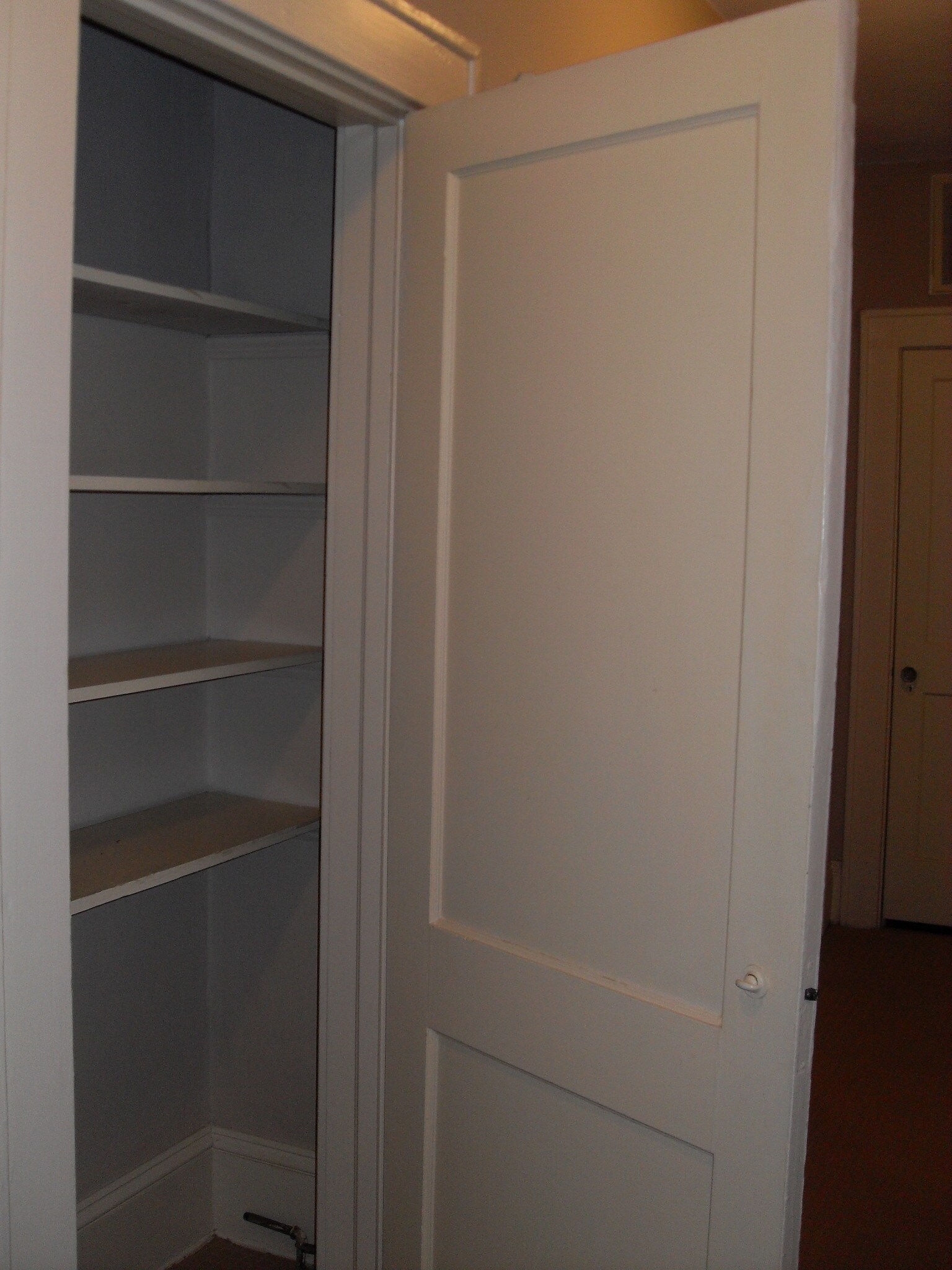 linen closet - 418 Clement Ave
