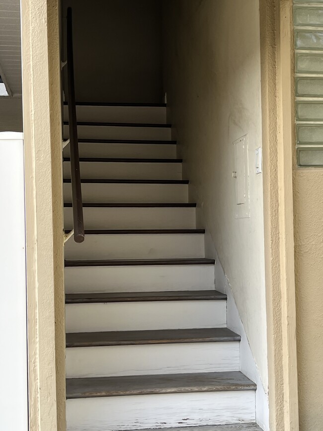 Apartment stairs - 300 Ruby Ave