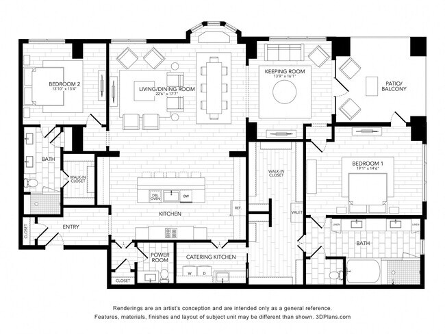 Floorplan - The Bergen