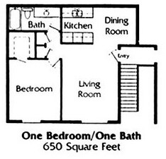 1BR/1BA - Chateau 68 Apartments