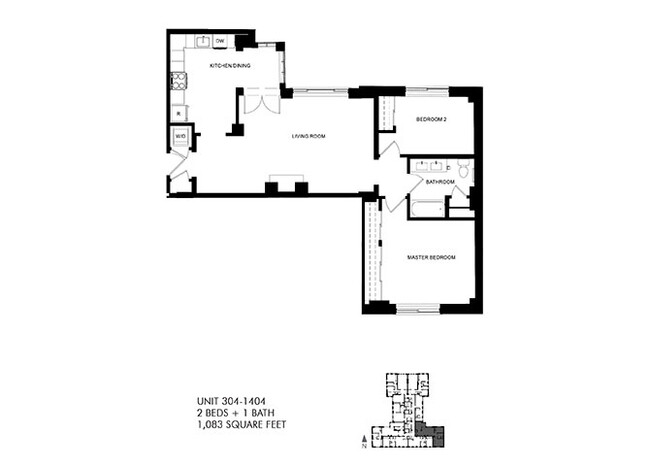 Floorplan - Park Heights by the Lake Apartments