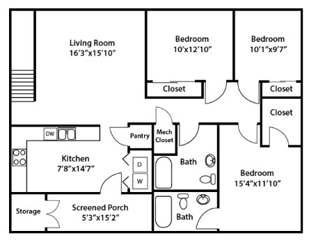 Carambola - Palm Gardens Apartments