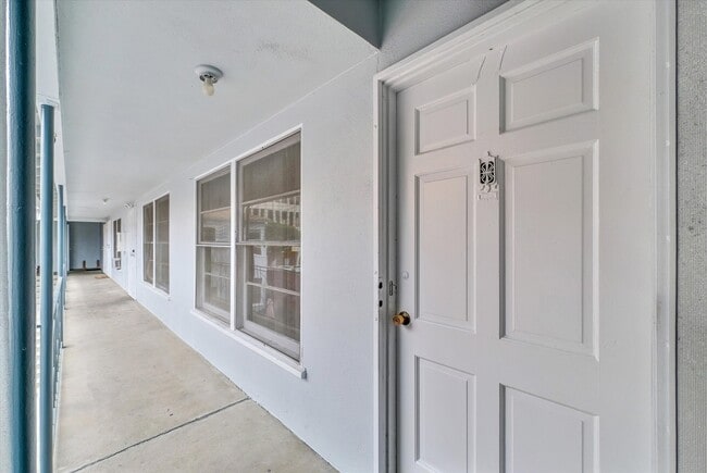 Front of unit on 2nd floor - 122 Elm Ave