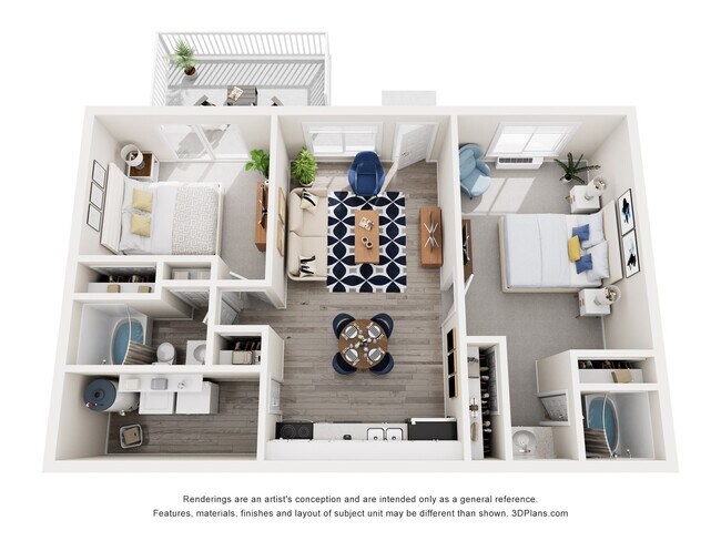 Floorplan - Sea Pines Apartments