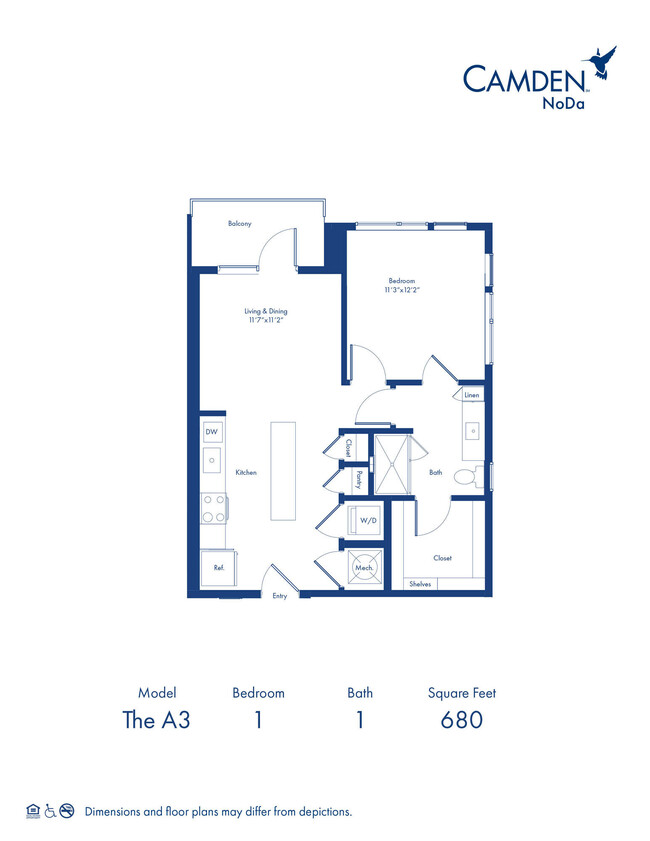 Floorplan - Camden NoDa