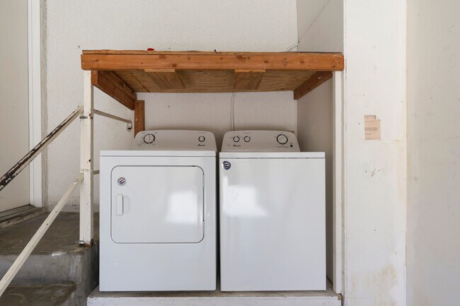 washer and dryer included - 2516 Voorhees Ave