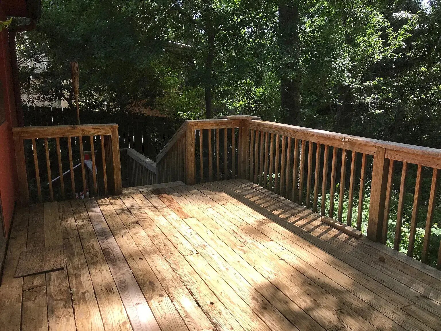 back deck - 1916 Hidden Valley