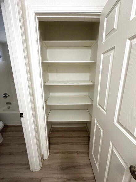 Spacious Linen Hall Closet - 1107 Niantic St