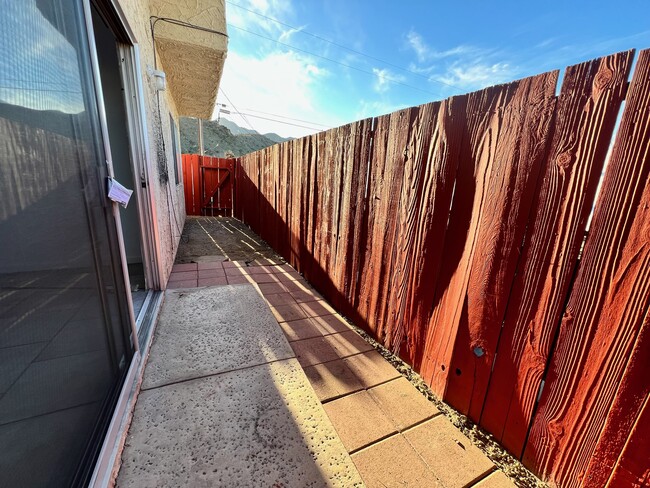 Backyard patio - 37273 Bankside Dr