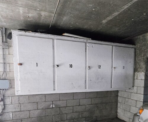 Parking Storage Cabinet - 12821 Caswell Ave