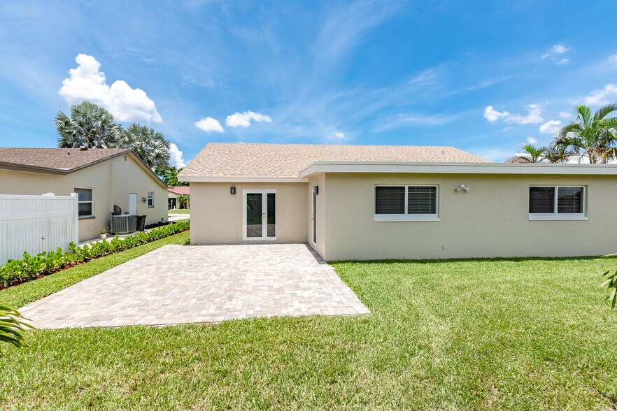 Backyard and patio - 22766 SW 56th Ave