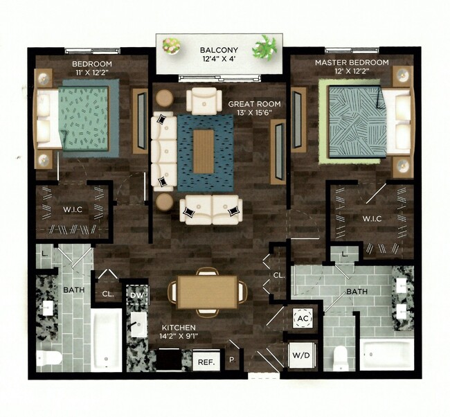 Floorplan - Azola West Palm Beach