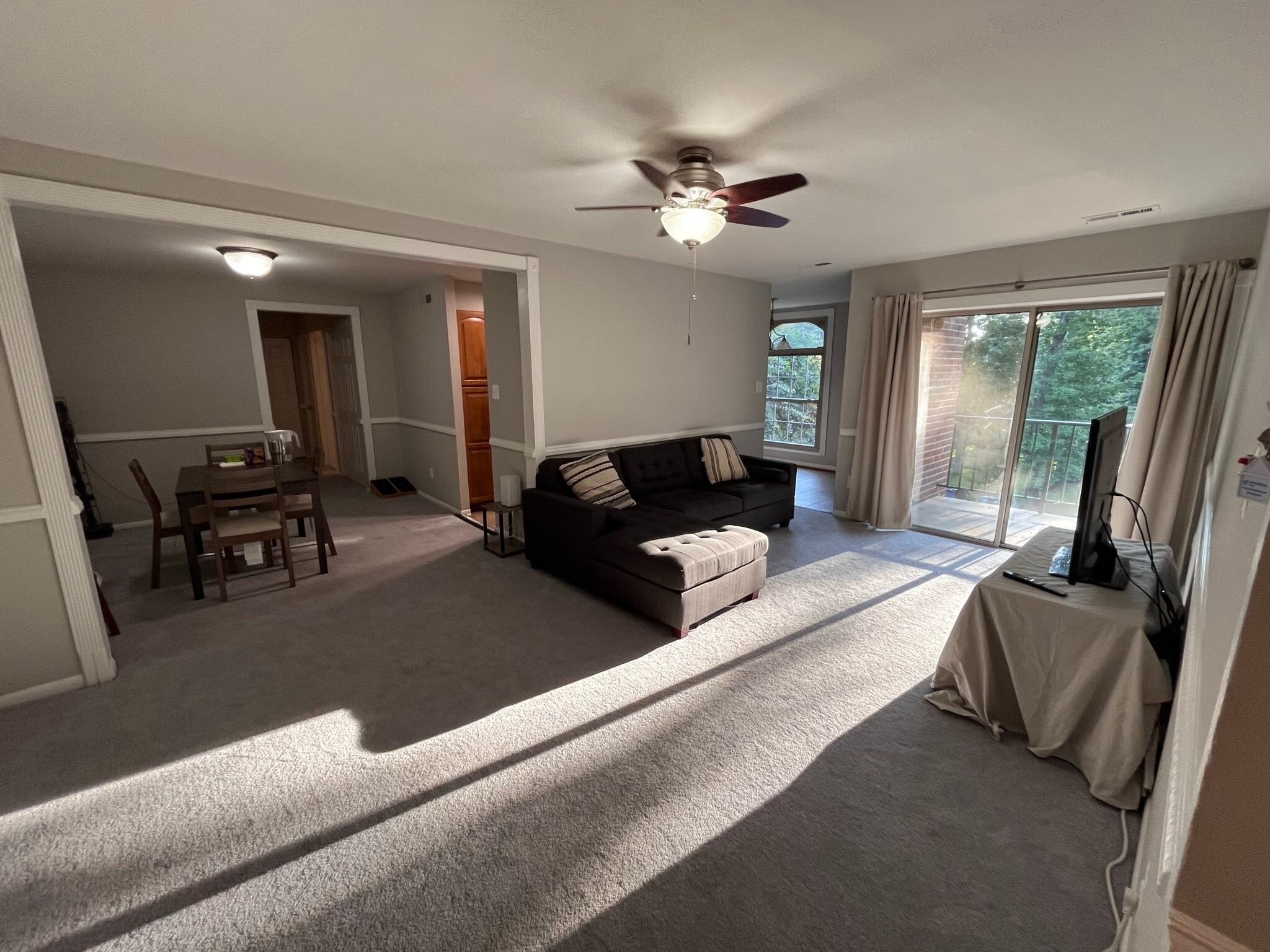 Living room and Dining Room - 3304 Woodburn Village Dr