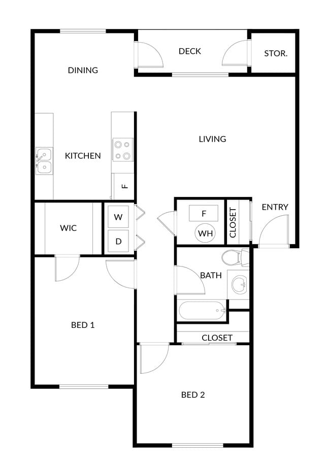 Floorplan - Lexington Park Apartments