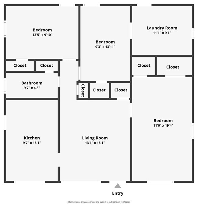 Building Photo - Cute 3 bedroom, 1 Bath Home on a large corner lot