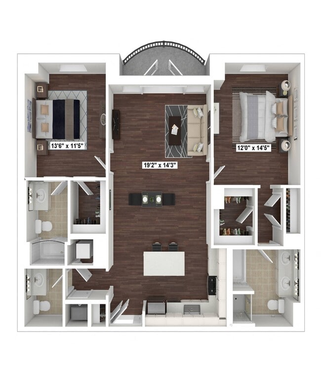 Floorplan - The Woodley