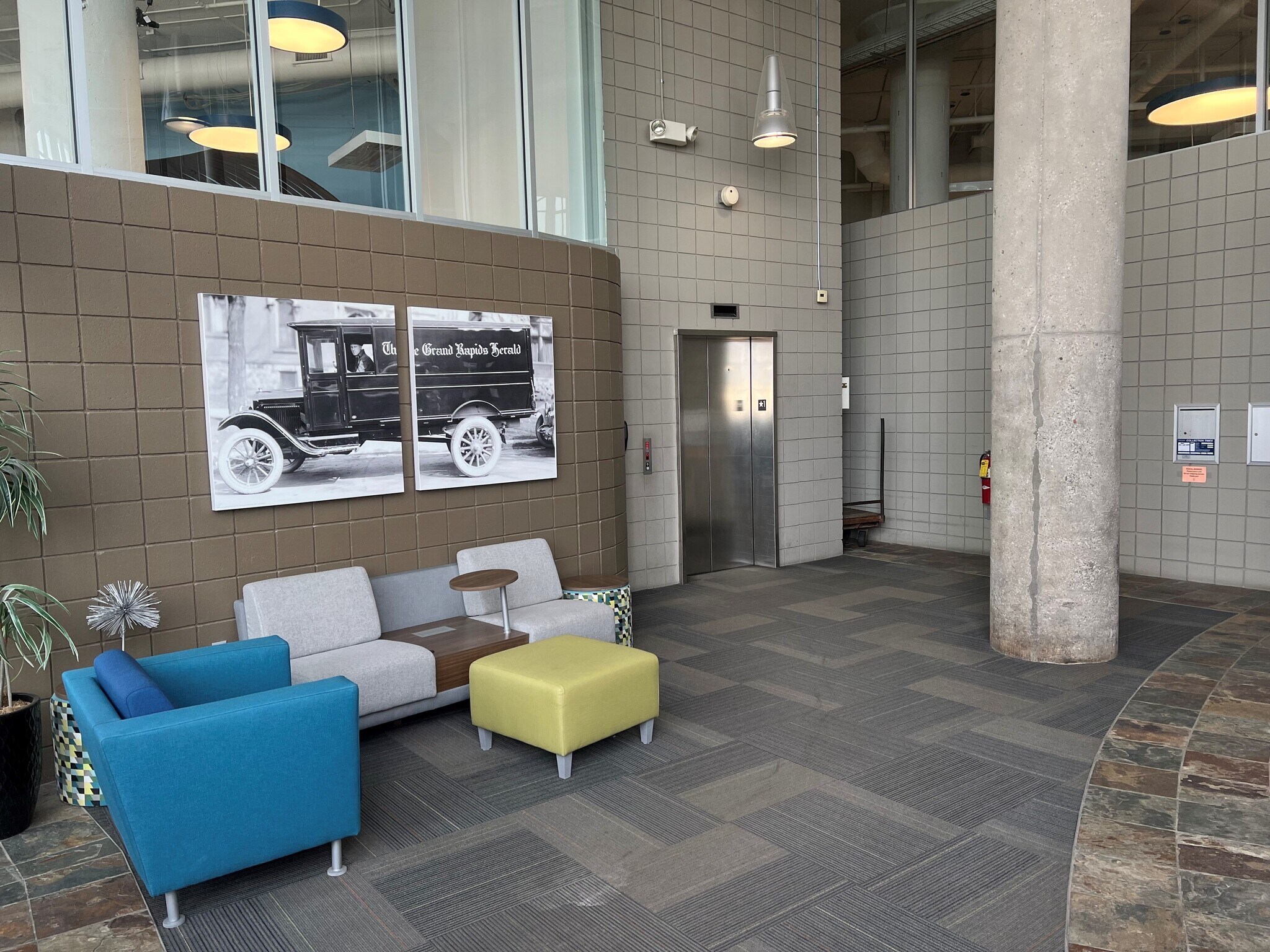 Lobby with Elevator Access - 801 Broadway Ave NW