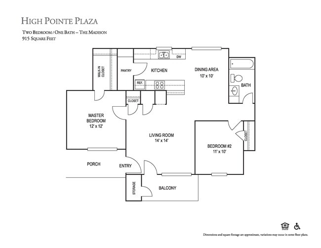 Floorplan - High Pointe Plaza