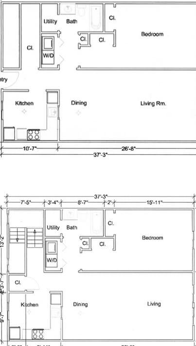 1BR\1BA - Greenbriar Apartments