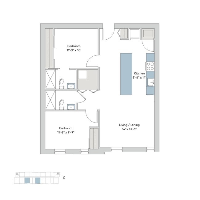 Floorplan - 3435 Main