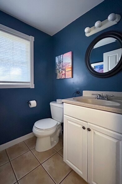 Downstairs half-bath - 278 Harrison St