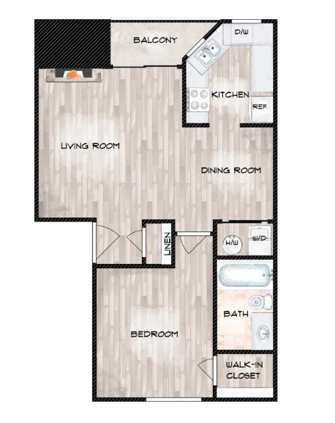 Floorplan - Prime at Lake Highlands