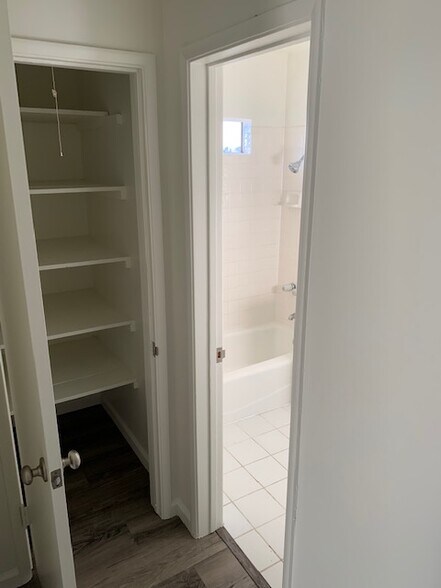 Linen Closet & Entrance to Bathroom - 11730 Lakewood Blvd