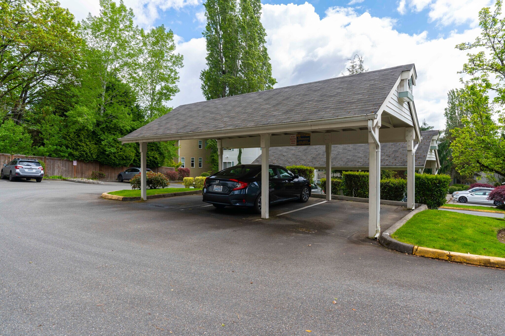 Reserved carport parking - 9910 NE 137th St
