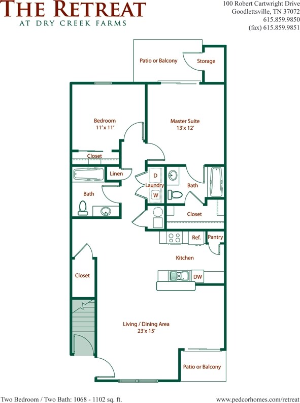 The Retreat at Dry Creek Farms 100 Robert Cartwright Dr