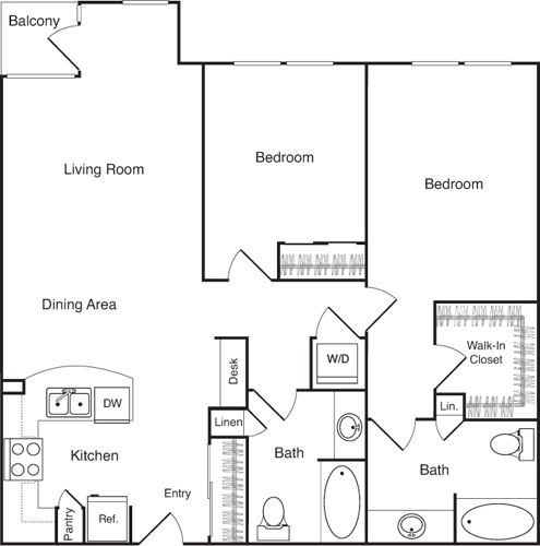 Floorplan - Parc on Powell