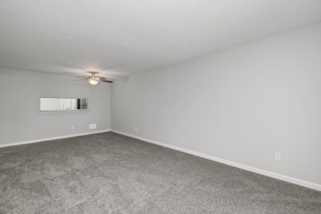Chesterfield Place Apartments | One Bedroom Remodel | Living & Dining Space - Chesterfield Place Apartments