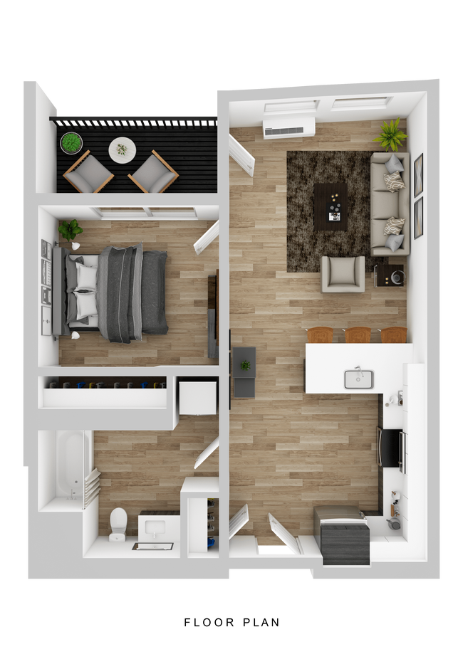 Floorplan - Hyas Point Apartments
