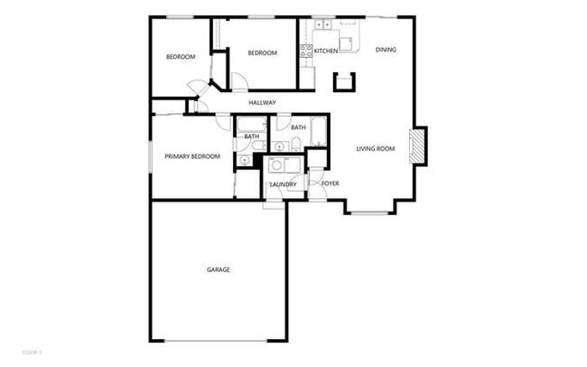 Building Photo - Secluded 3 bedroom 2 bath home close to Wo...
