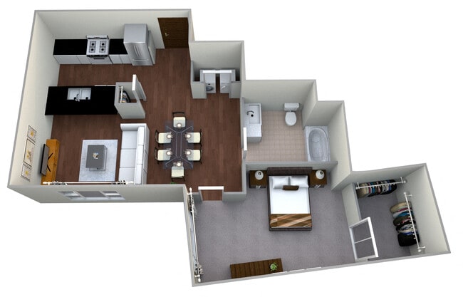 Floorplan - Linea Cambridge Apartments
