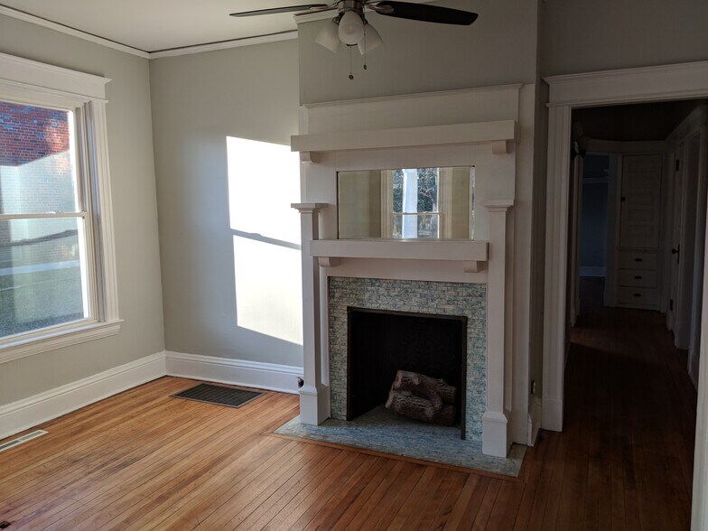 Fireplace off the living room - 32 Pawling Avenue