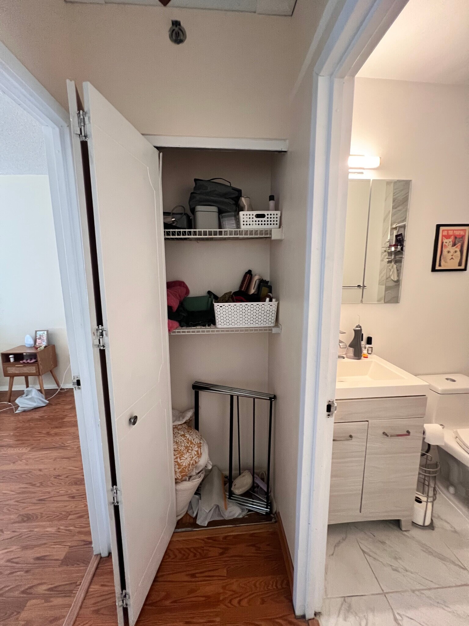 Linen Closet - 45 river drive south