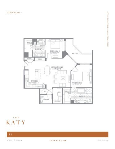 Floorplan - The Katy