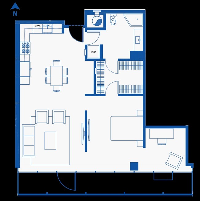 UNIT #710 - The Elysian Apartments