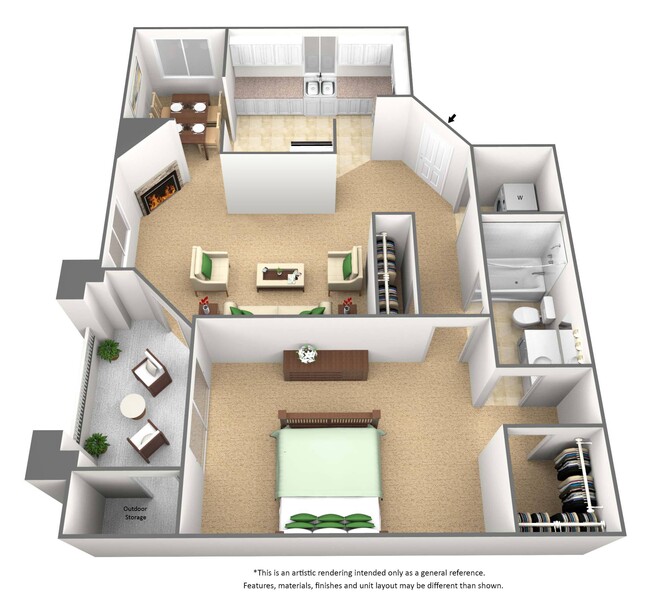 Floorplan - Cedar Springs Apartments